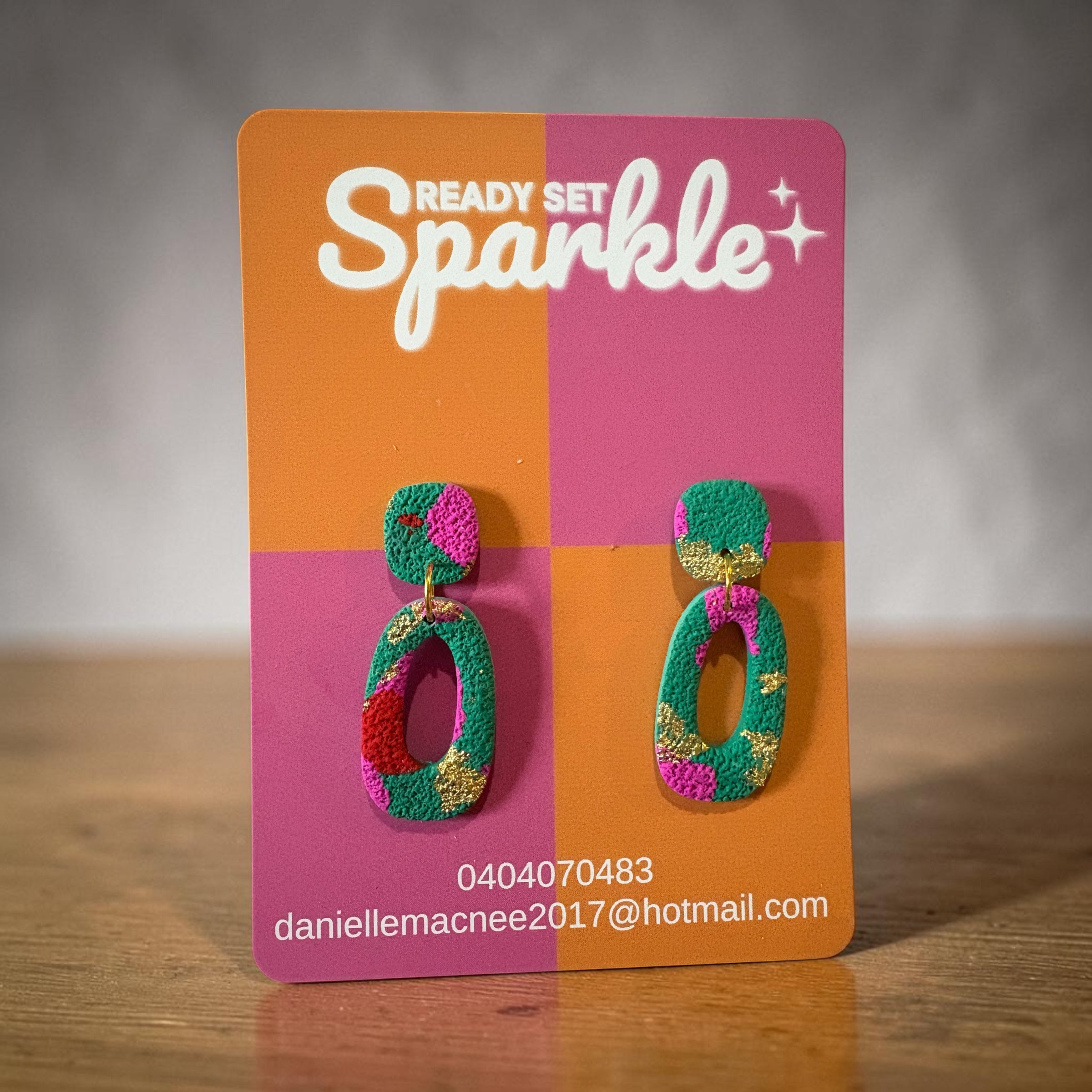 Forest Green Dangles