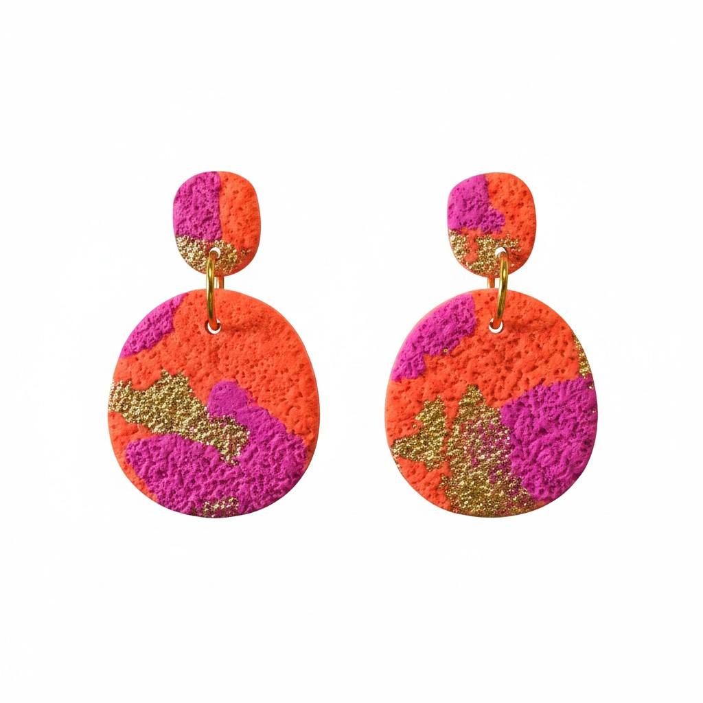 Peach Dangles