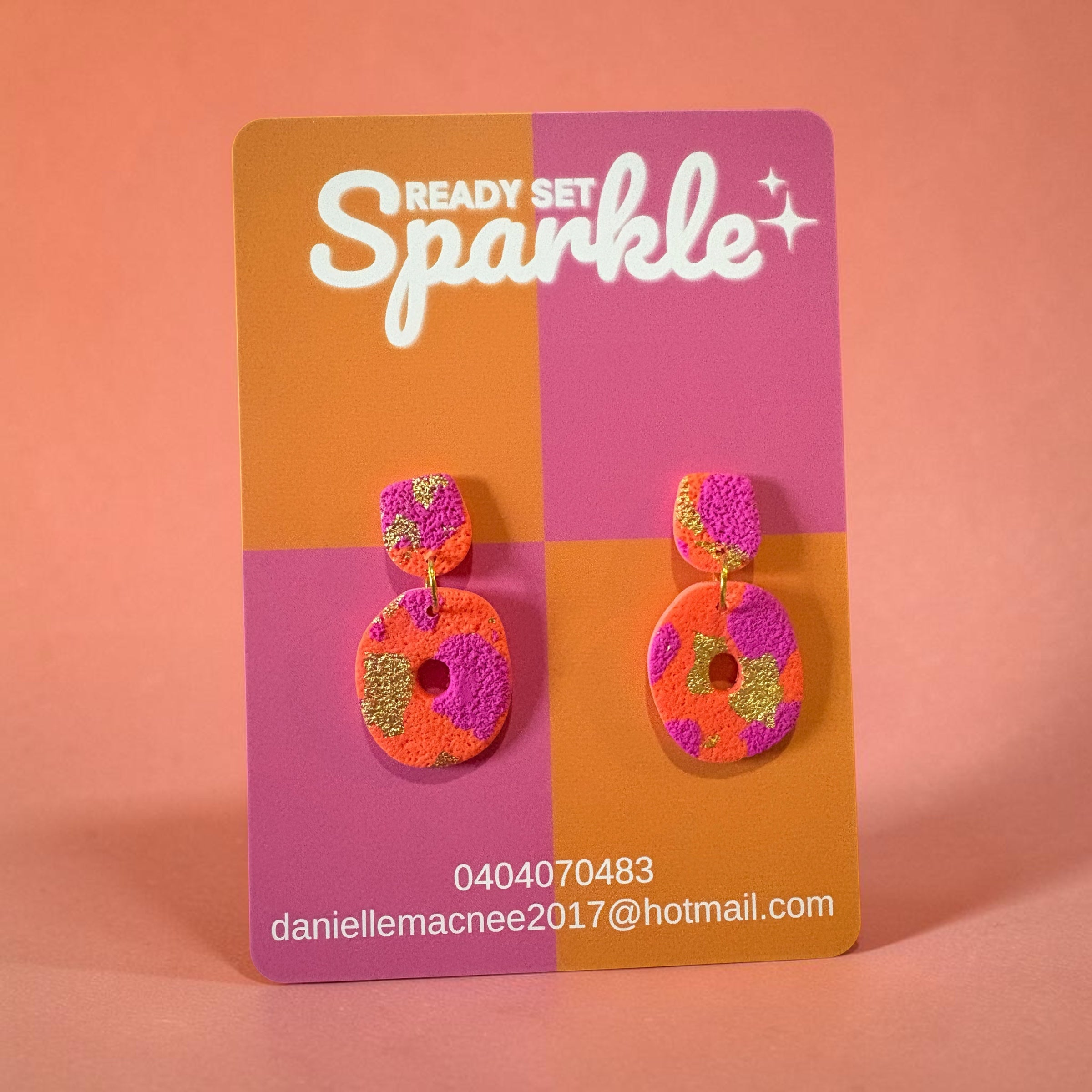 Peach Dangles