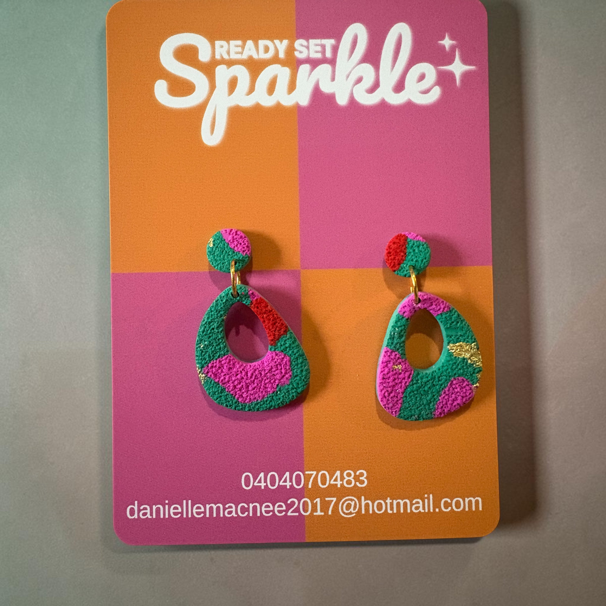 Forest Green Dangles