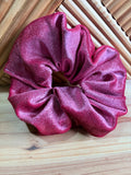 Pink Sparkle Scrunchie