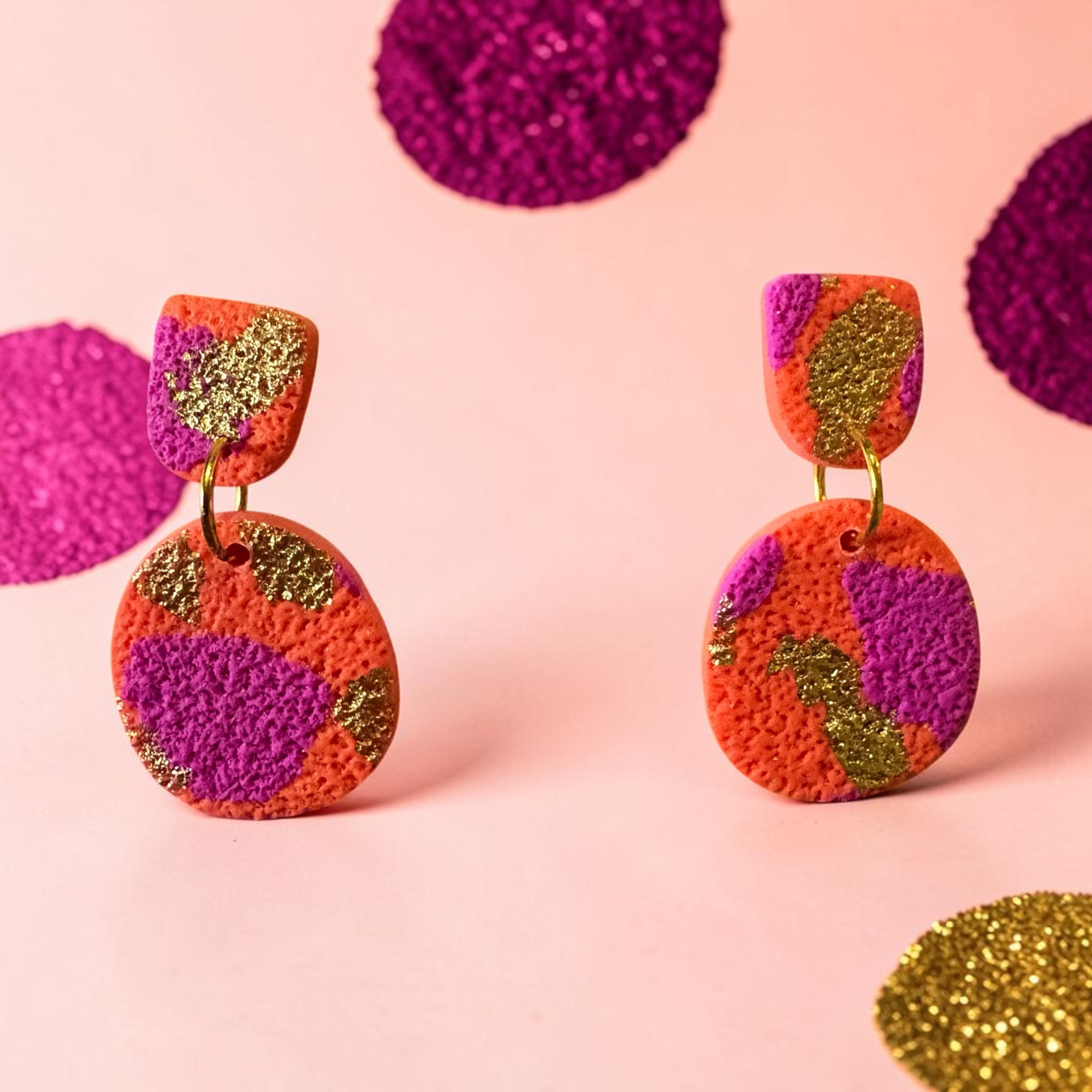 Peach Dangles