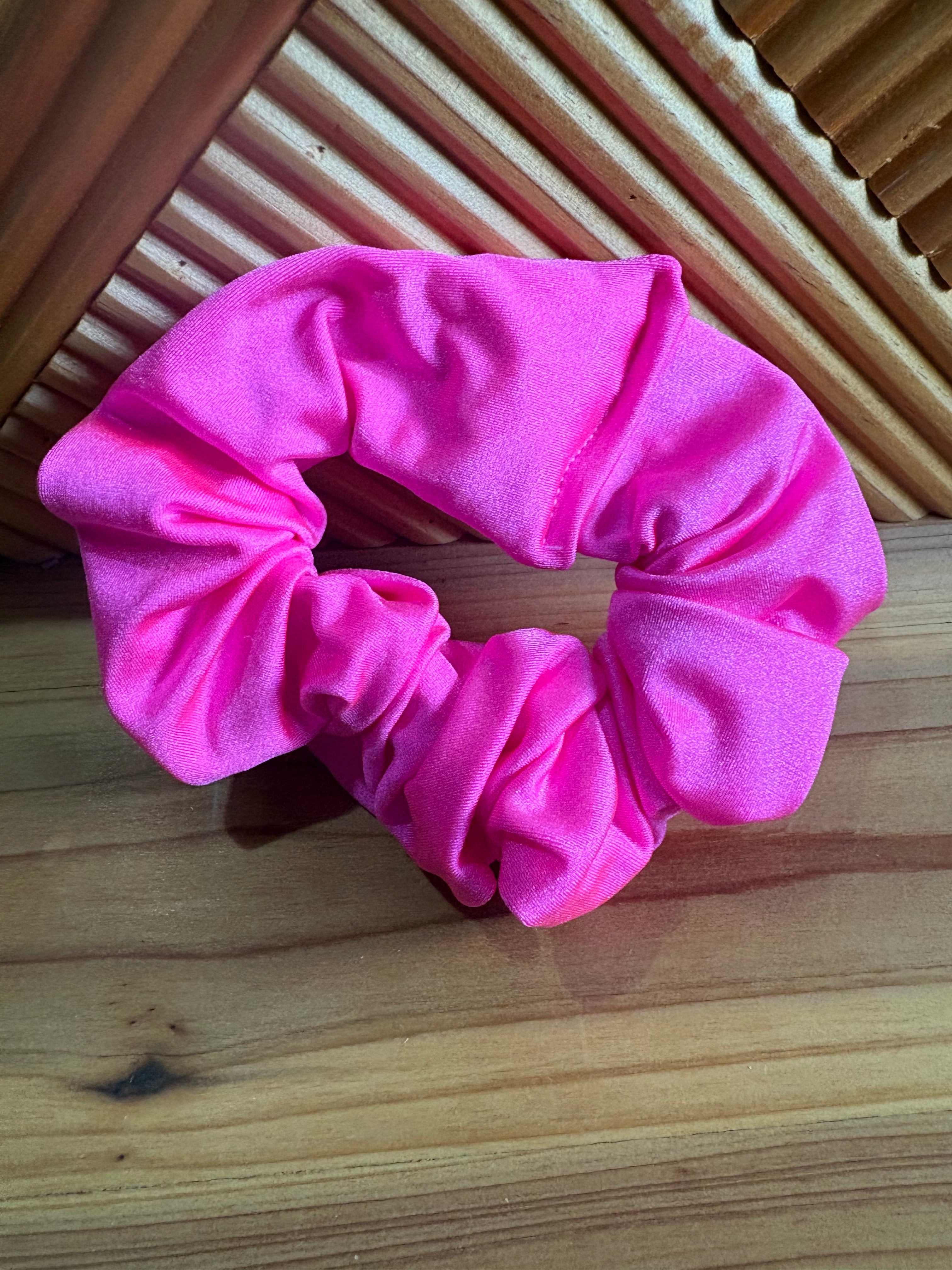 Hot Pink Scrunchie