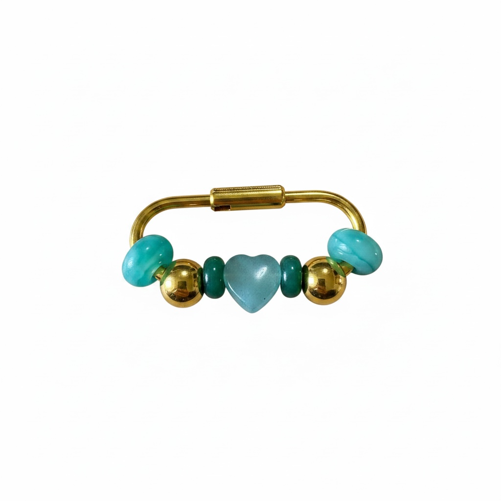 Aqua Bag Charm